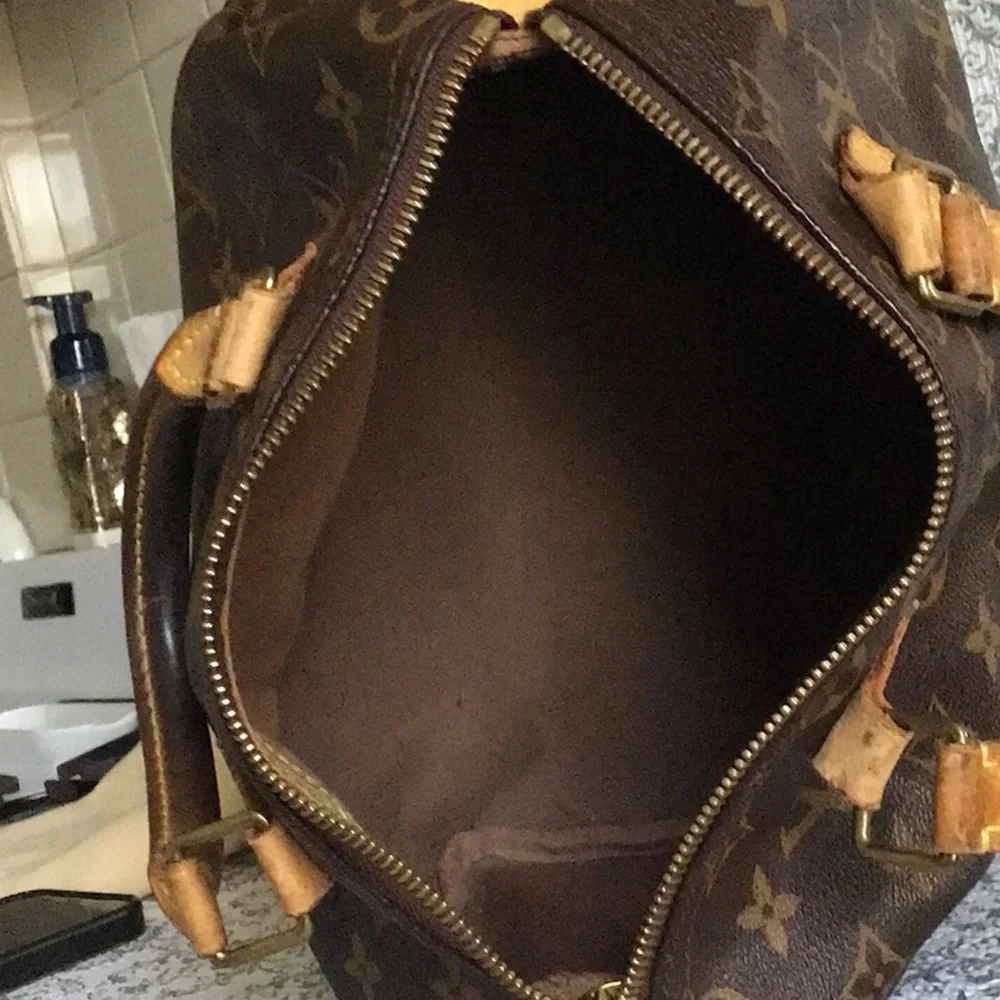 Louis Vuitton Brown Mini Bag with Signature Monogram - Picture 6 of 10